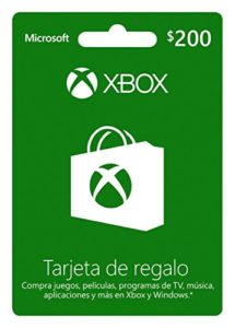 Recopilacion De Tarjeta De Regalo Xbox 200 Comprados En Linea